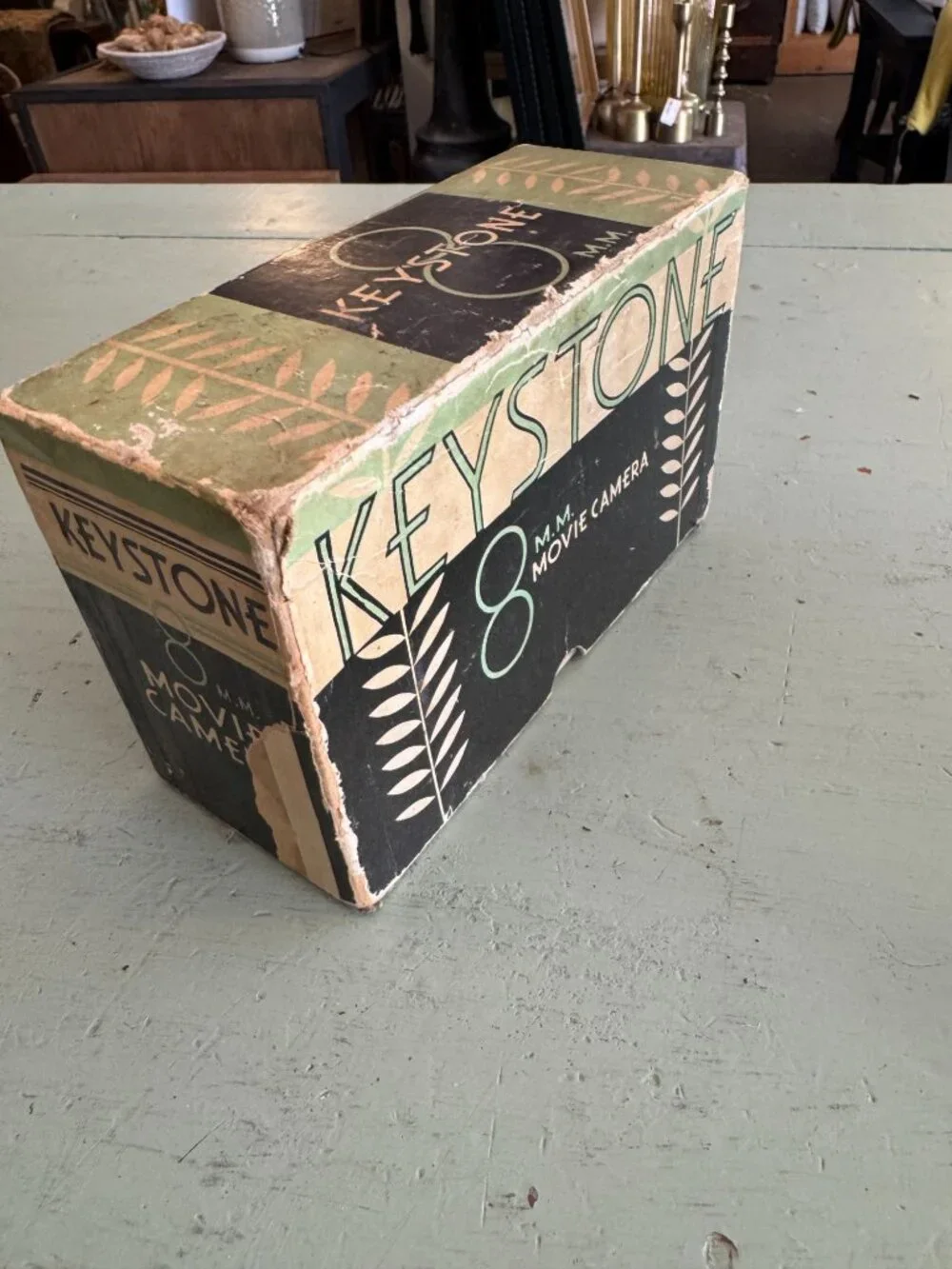 Keystone K 8 8mm Vintage Movie Camera w Original Box and Manual